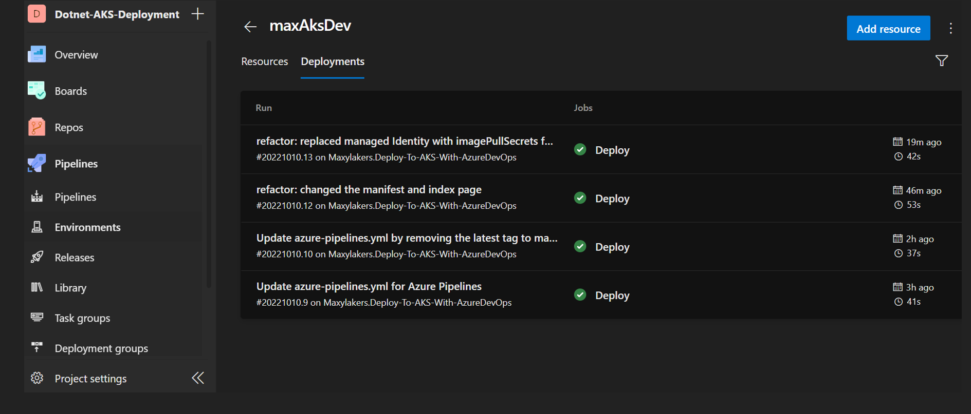 Automated AKS Deployment
